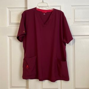 Carharrt scrub top.